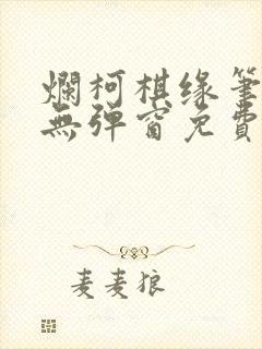 烂柯棋缘笔趣阁无弹窗免费阅读