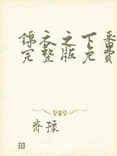 锦衣之下番外篇完整版免费