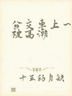 公交车上～嗯啊被高潮