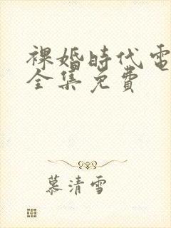 裸婚时代电视剧全集免费