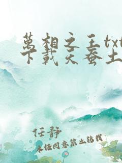 万相之王txt下载天蚕土豆