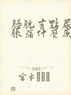 膀胱有点尿就很胀痛什么原因