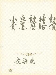 小车被撞对方全责怎么赔偿