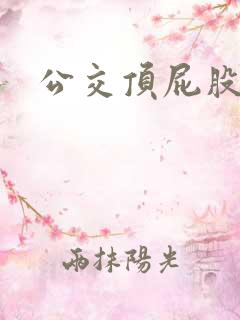 公交顶屁股