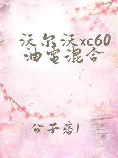 沃尔沃xc60 油电混合