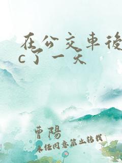 在公交车后面被c了一天