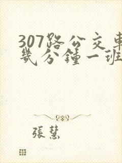 307路公交车几分钟一班