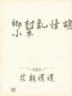 乡村乱情胡秀英小军