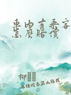 车内有乘客受伤怎么赔偿