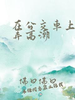 在公交车上被人弄高潮
