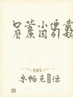 口苦小便黄是什么原因引起的