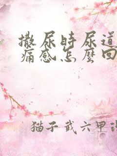 撒尿时尿道有刺痛感怎么回事