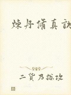 炼丹修真诀