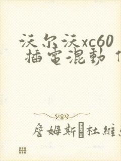 沃尔沃xc60 插电混动 价格