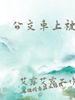 公交车上被人上