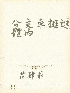 公交车挺进老师体内
