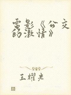 电影《公交车上的激情》