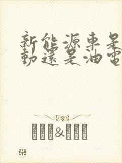 新能源车是纯电动还是油电混合