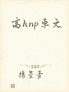 高hnp车文