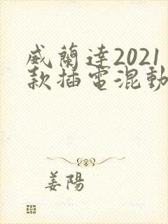 威兰达2021款插电混动