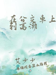 在公交车上被摸到高潮