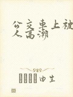 公交车上被陌生人高潮