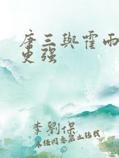 唐三与霍雨浩谁更强
