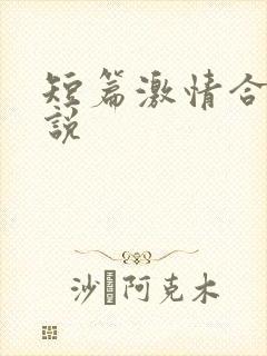 短篇激情合集小说