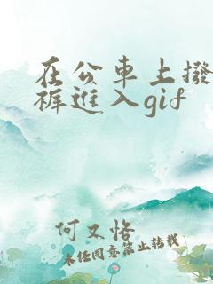 在公车上拨开内裤进入gif