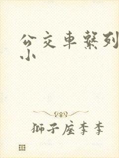 公交车系列h的小