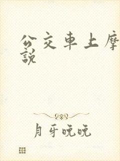 公交车上摩擦小说