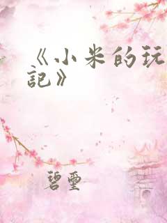 《小米的玩具日记》