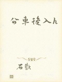 公车后入h
