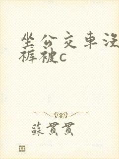 坐公交车没穿内裤被c