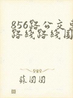 856路公交车路线路线图