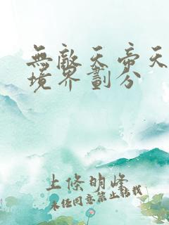 无敌天帝天苍界境界划分