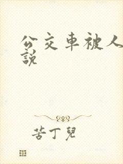 公交车被人操小说
