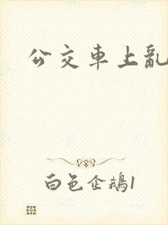 公交车上乱淫