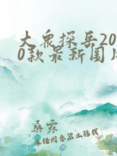 大众探岳2020款最新图片报价