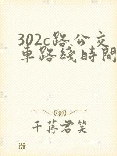 302c路公交车路线时间