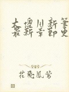 大傻川新笔趣阁最新章节更新