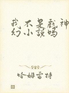 我不是戏神是玄幻小说吗