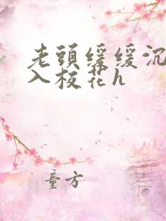 老头缓缓沉腰进入校花h