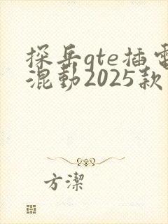 探岳gte插电混动2025款价格