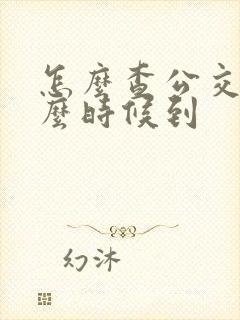 怎么查公交车什么时候到