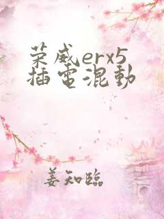 荣威erx5 插电混动