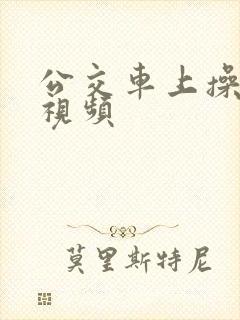 公交车上操美女视频