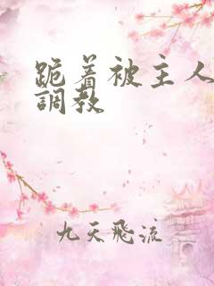 跪着被主人惩罚调教