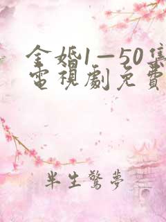 金婚1—50集电视剧免费观看