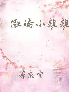 傲娇小亲亲